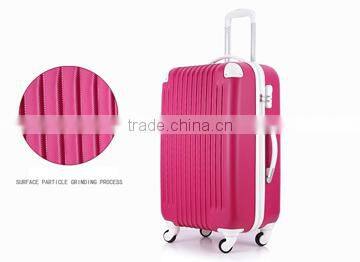 travel trolley luggage suitcase,abs travel luggage,abs trolley bag