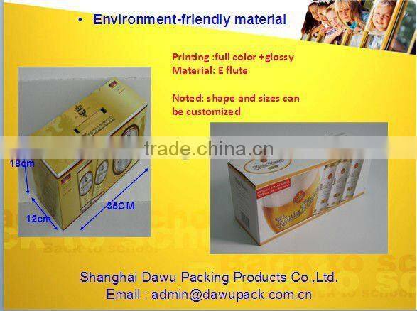 6 bottles packing wine box