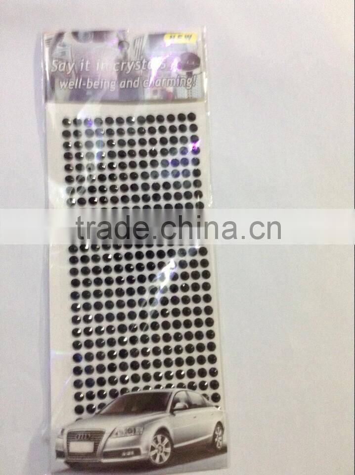 Rhinestone strass bling rhinestone cellphone car decoration sticker