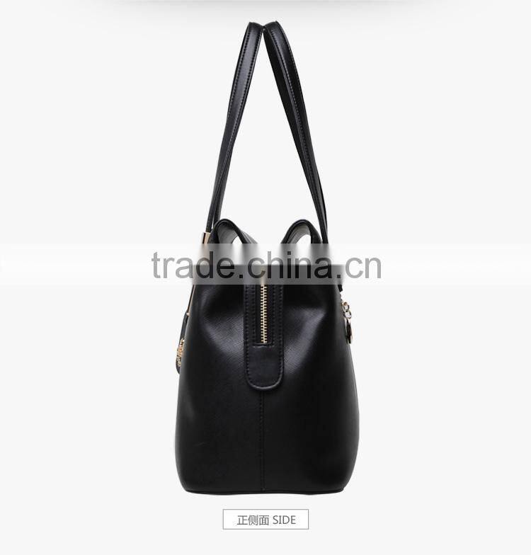 2015 fashion pu leather bag ladies handbag shoulder bags