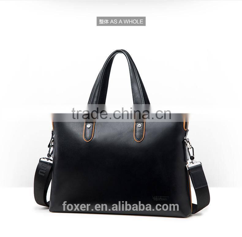 business men bag leather men pu briefcase bag