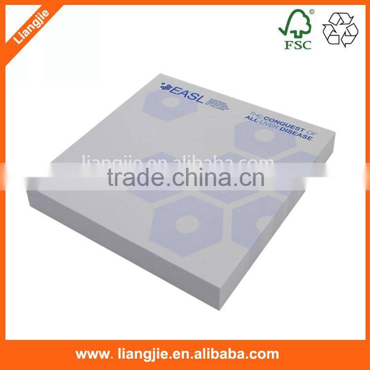 Die-cut paper cube, slant memo cube, printing memo block