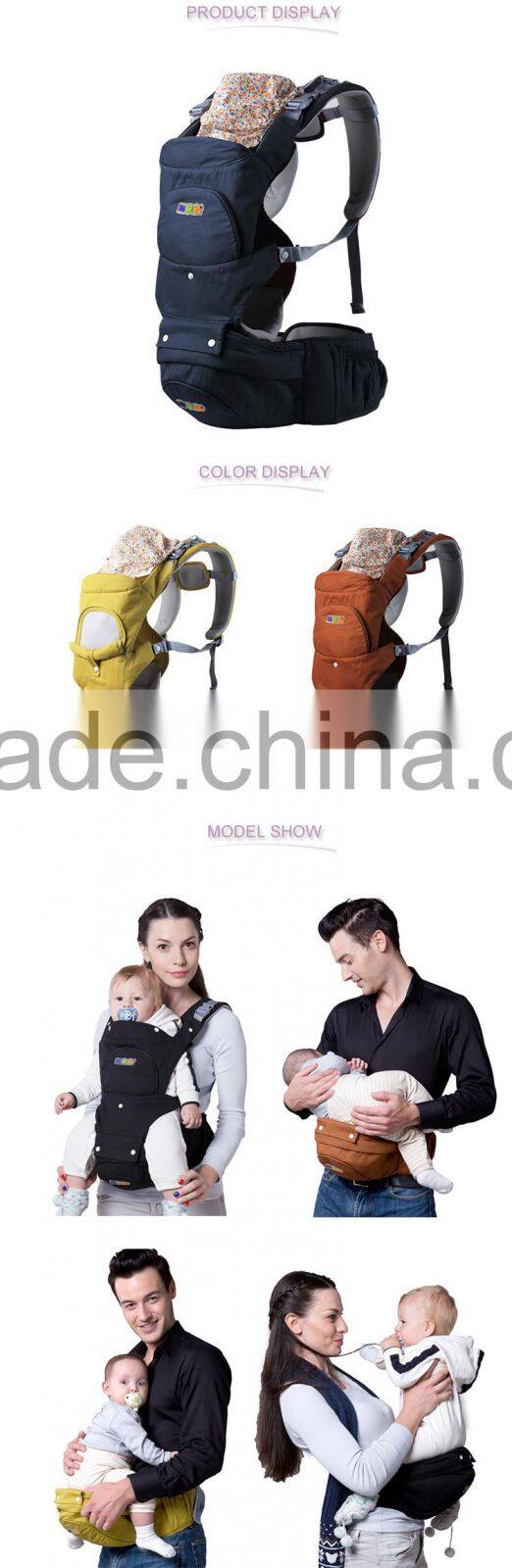 China factory direct sale strong baby waist stool 100% cotton baby carrier