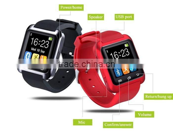 Hot U80/A1/U8/DZ09/GT08 Bluetooth Smart Watch Sport for Android Phone Smartwatch
