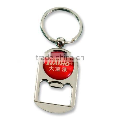 Wholesale popular cheap custom eco-friendly bulk silver bottle opener keychain