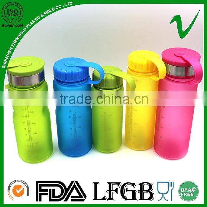 BPA free clear plastic water bottle joyshaker manufacturer in shenzhen