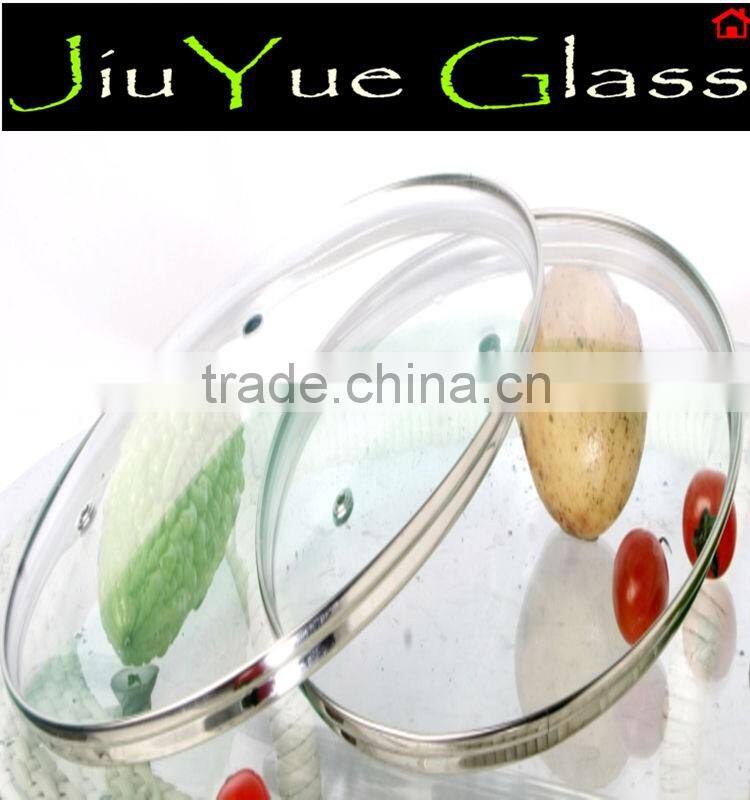 glass pot lid/tempered glass pan cover