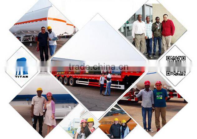 CIMC 3 axle 40m3 Silo Bulk Powder Cement Tanker Semi Trailer for sale