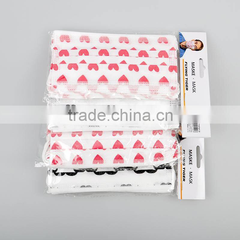 food industry disposable printed paper face mask