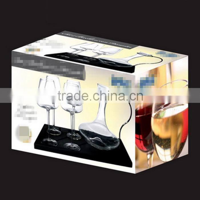 luxury wine glass decanter set