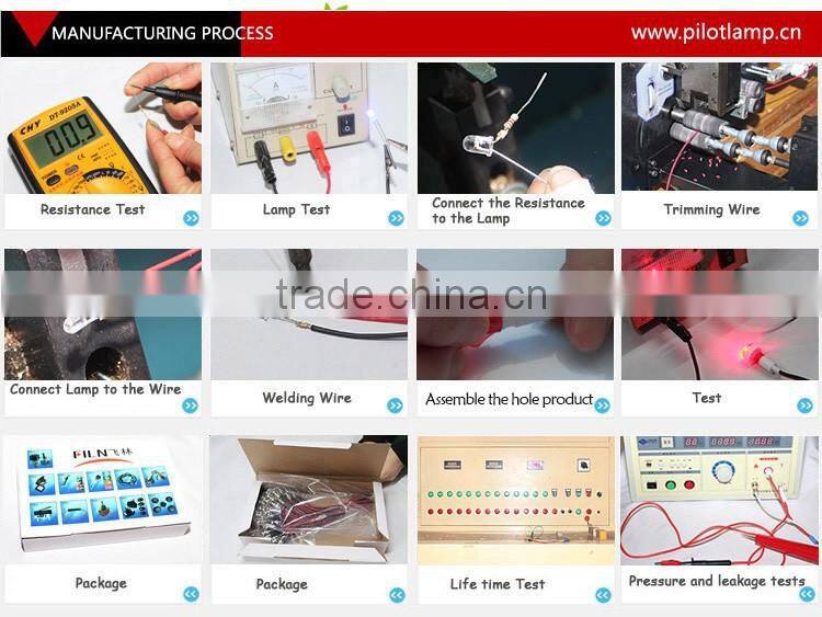 240v led light lamp box fire control panel indicator light panel mount light