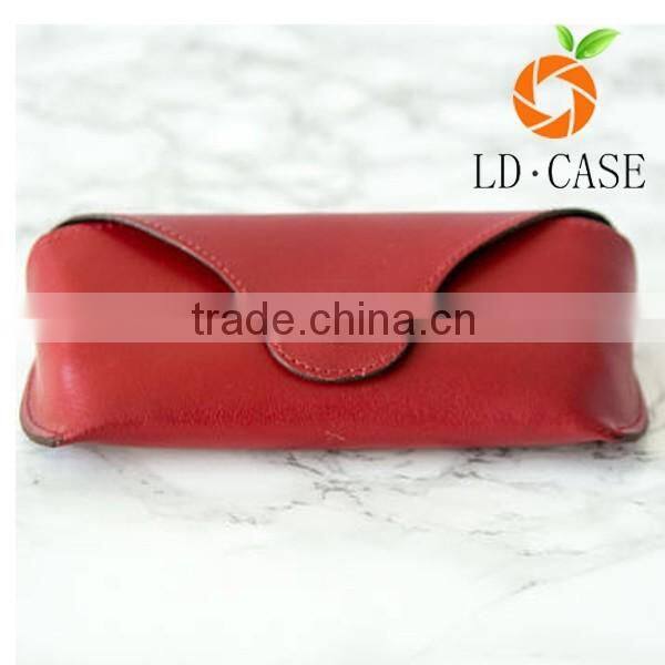 Special sunglasses case Retro glasses box genuine leather / leather eyeglass box case