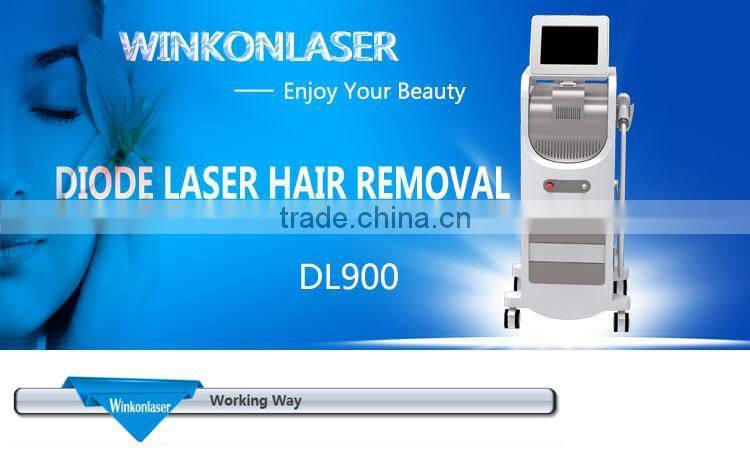 Factory price! Medical hair removal diode laser/ imported laser bar