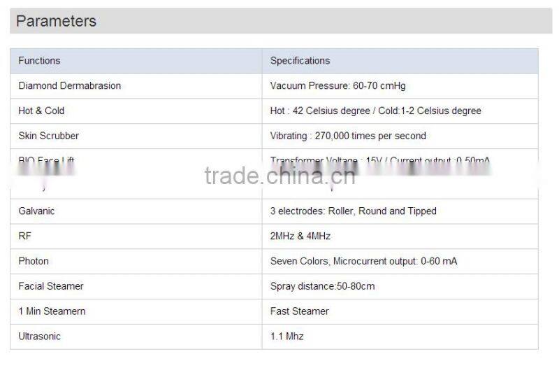 NV-9000 beauty equipment b2b 11in1 multifunction facial beauty machine with cold steamer