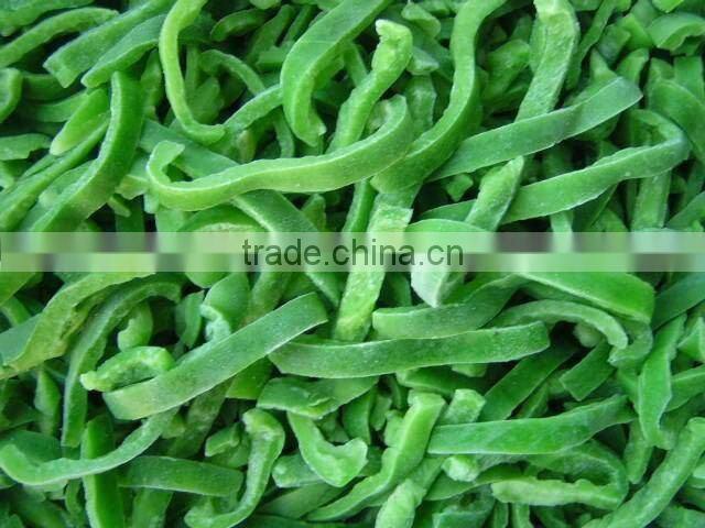 frozen green Pepper whole/cube/clice/dice