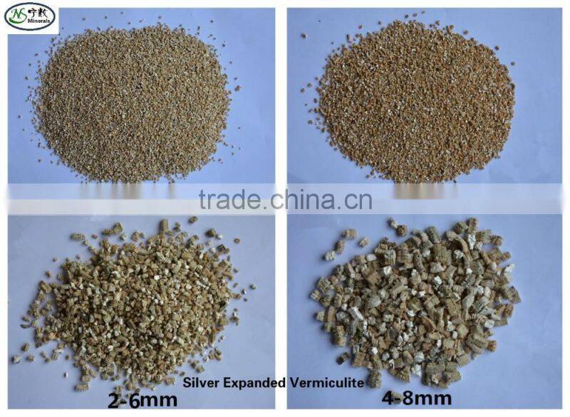 Horticultural Silver Expanded Vermiculite for Agriculture Use