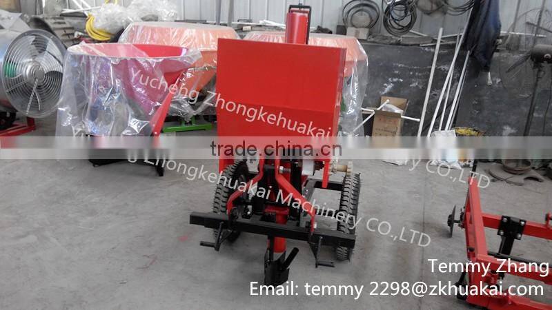 High quality potato planter 2 rows for 4 wheel tractor