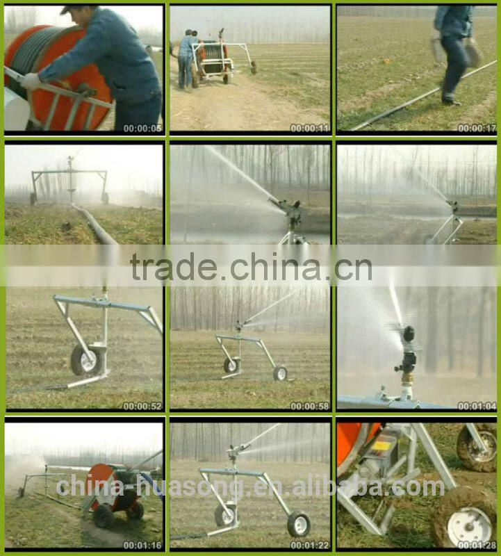 JP50-160 Stable Working Agricultural Reel Type Irrigation Machinery
