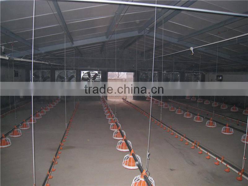Automatic auger feeding system for chicken house