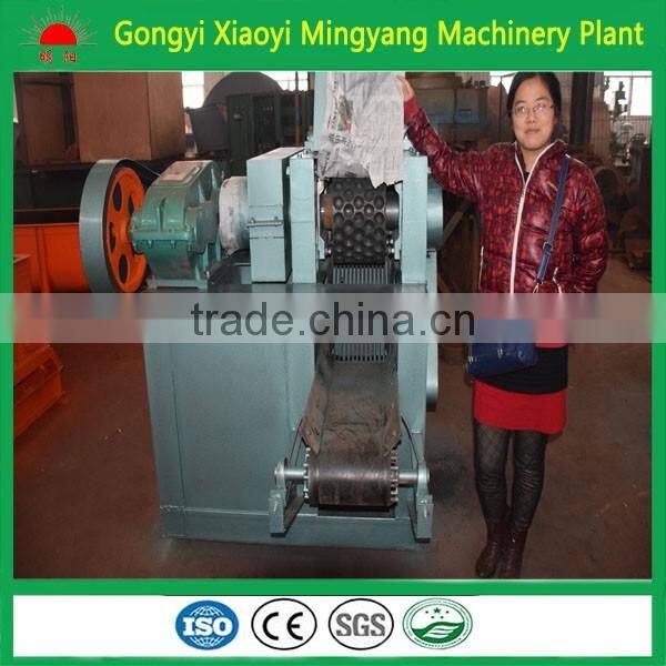 High efficiency Ball shape sugarcane bagasse charcoal straw briquette press machine price