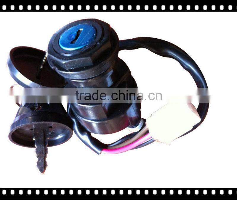 ATV motorcycle parts 4-Wire motorcycle ignition switch