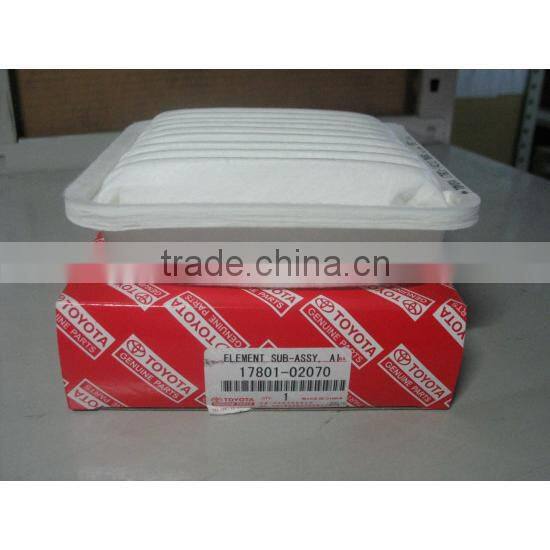 Auto Engine Parts for Toyota Air Filter for Vios 17801-02070