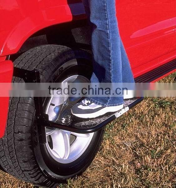 Wheel Step for Roofbox Car Roof Approach Roofbox Step Car Tyre Step Folding Adjustable Ladder Non Slip Platform ST-SMITS-003