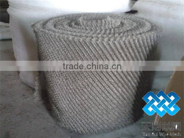 knitted high quality shade net/knitted wire mesh for exhaust systems