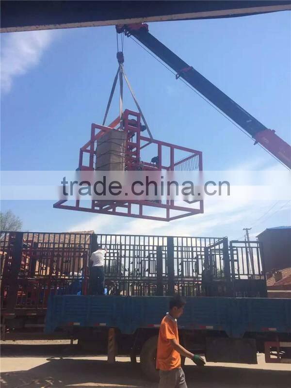 Fixed knot field fence machine