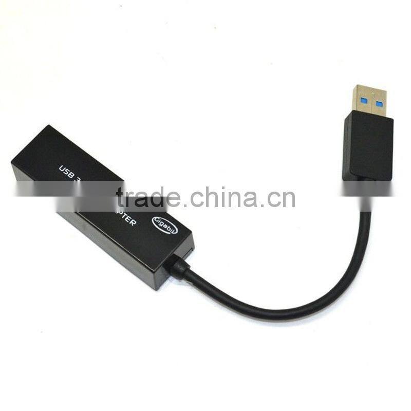 USB 3.0 10/100/1000Mbps Gigabit Ethernet RJ45 External Network Card Lan Adapter