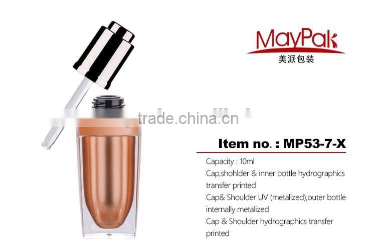 Nice crystal design cosmetic oil bottle