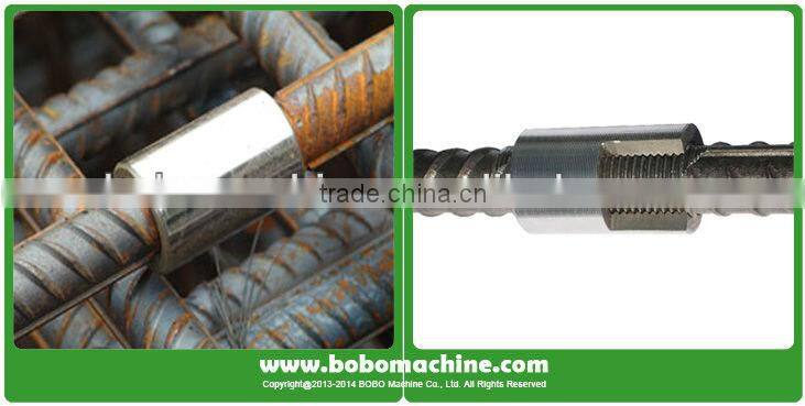 Hydraulic threading machine for steel pipe screw