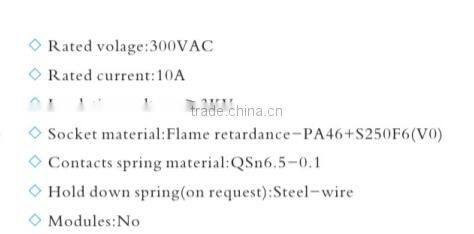 HEIGHT Hot Sale MX78750 Relay Socket /11 pin Relay Socket/Socket for relay with High Quality Factory Price
