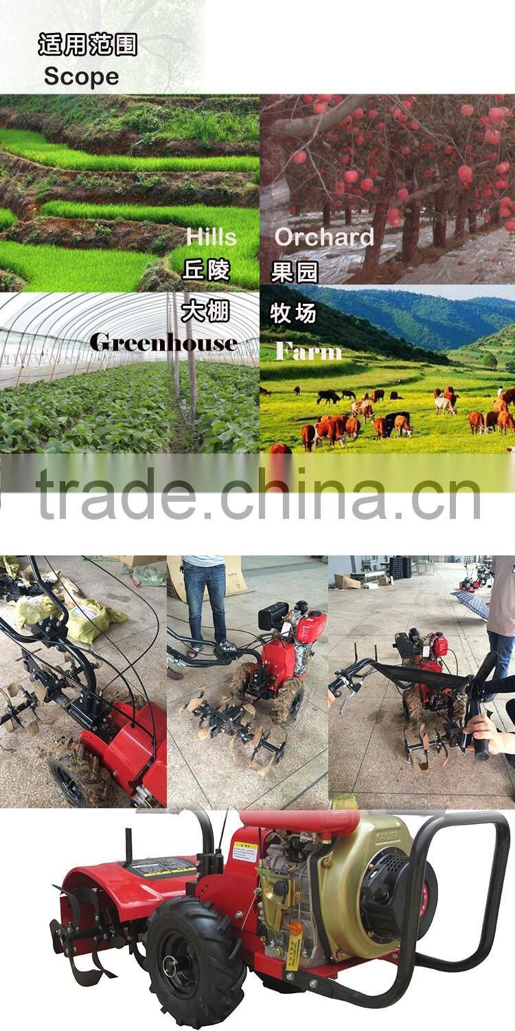 178F manual start diesel farm tiller