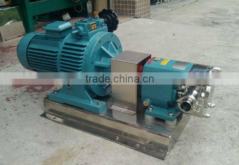 sanitary lobe pump