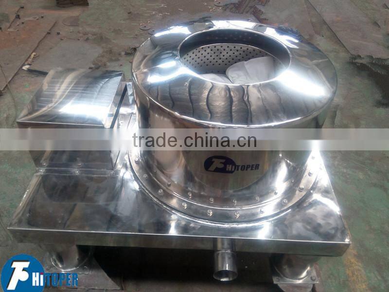 Centrifuge production process quality control for food,drum high rotation separator