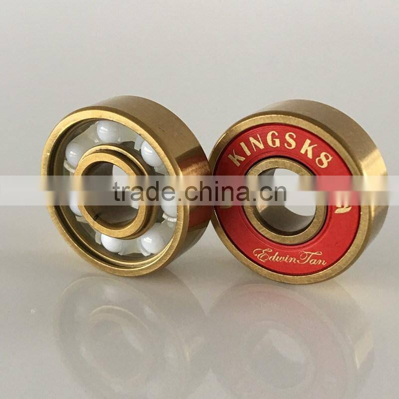 Kingsk8 608 full ceramic bearings for inline skate and skate board