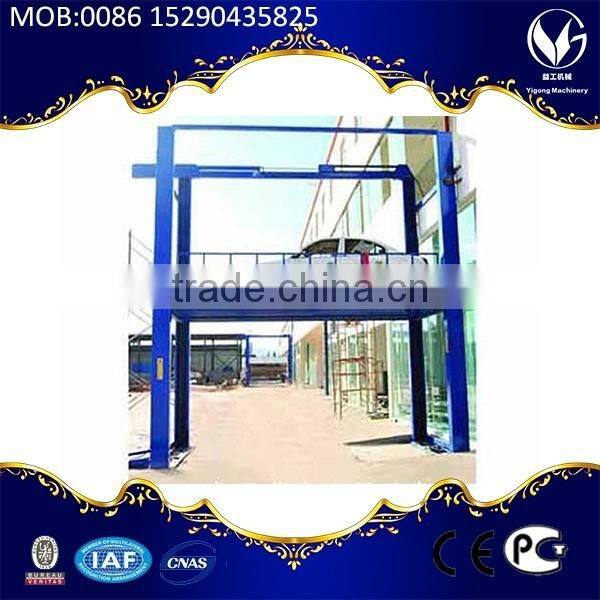 Floor cross car elevator High rise 4 post car lift