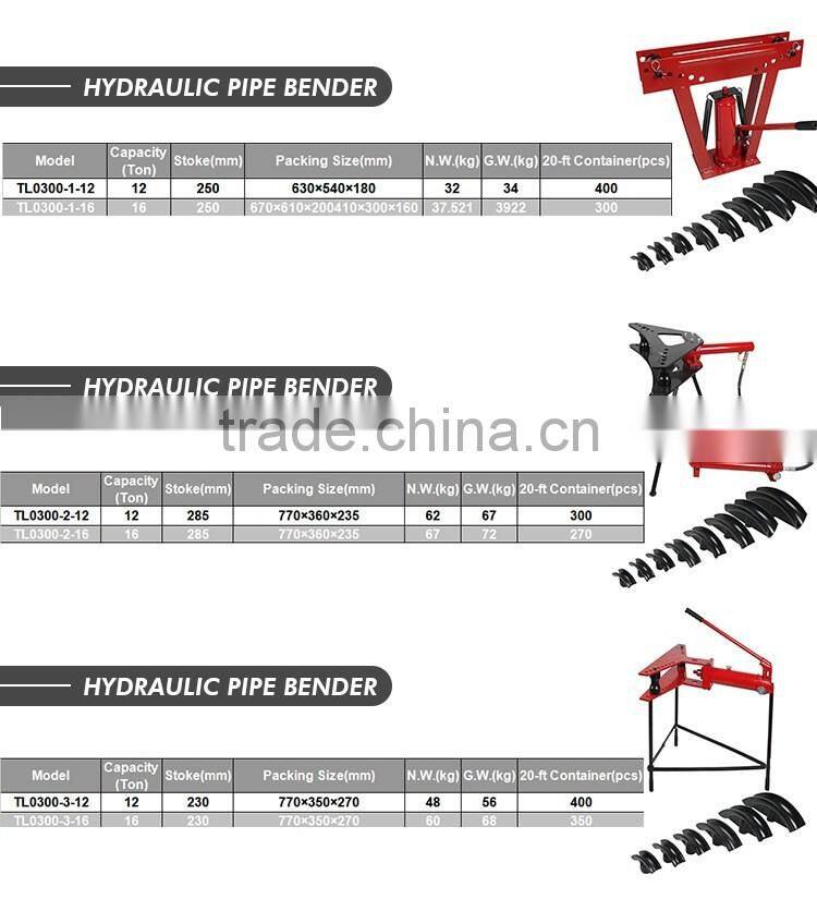 TL0300-2-16 Hydraulic Pipe Bender