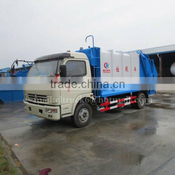 DONGFENG DLK 4*2 Rear Load Garbage Compactor 8m3