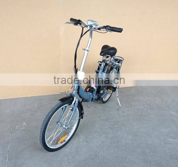 economic 250W 24V12A foldable lithium battery lead acid Electric Bicycle