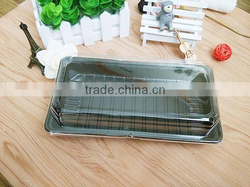 Disposable take out deli food packaging box plastic