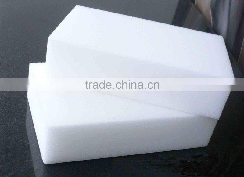 High quality melamine sponge, kitchen cleaning sponge,magic sponge, cleaning without liquid detergent sponge