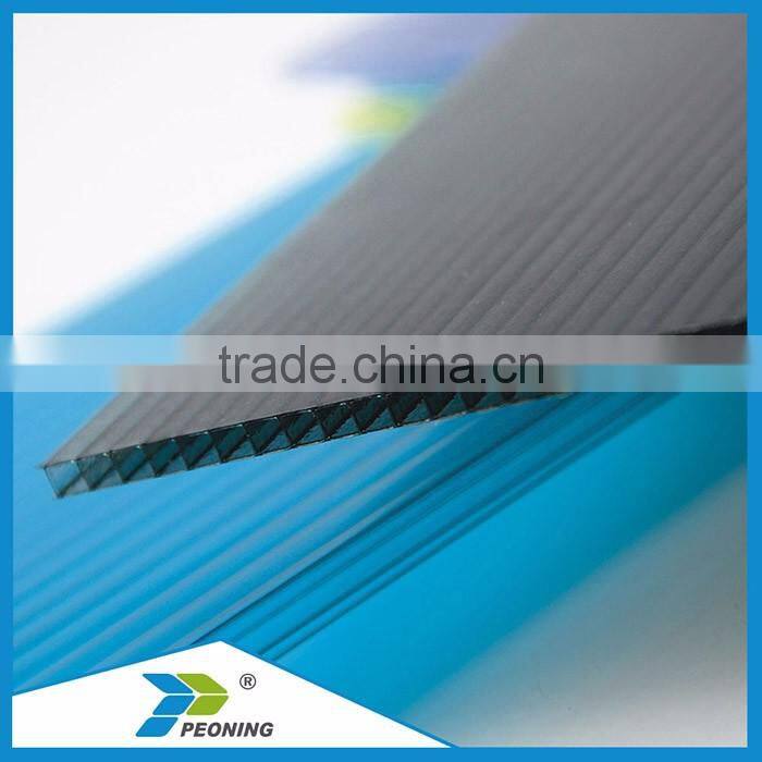 Ten years guarantee frosted 100% Bayer/GE Polycarbonate Sheets/pc sheet with UV protection