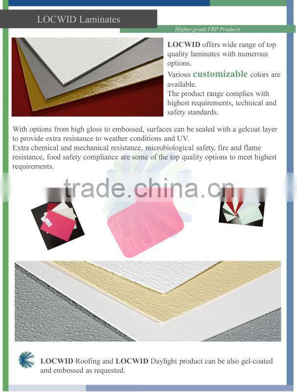 1.0mm FRP laminated sheet