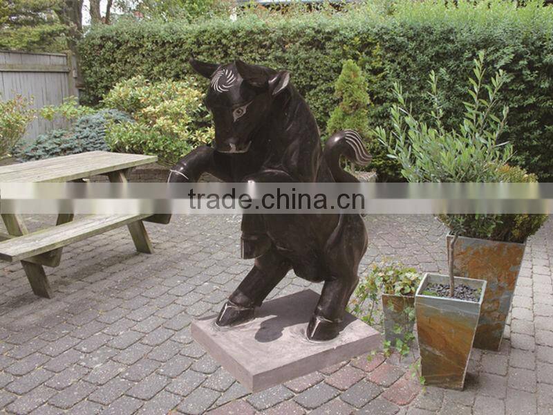 Bull Stone Statue