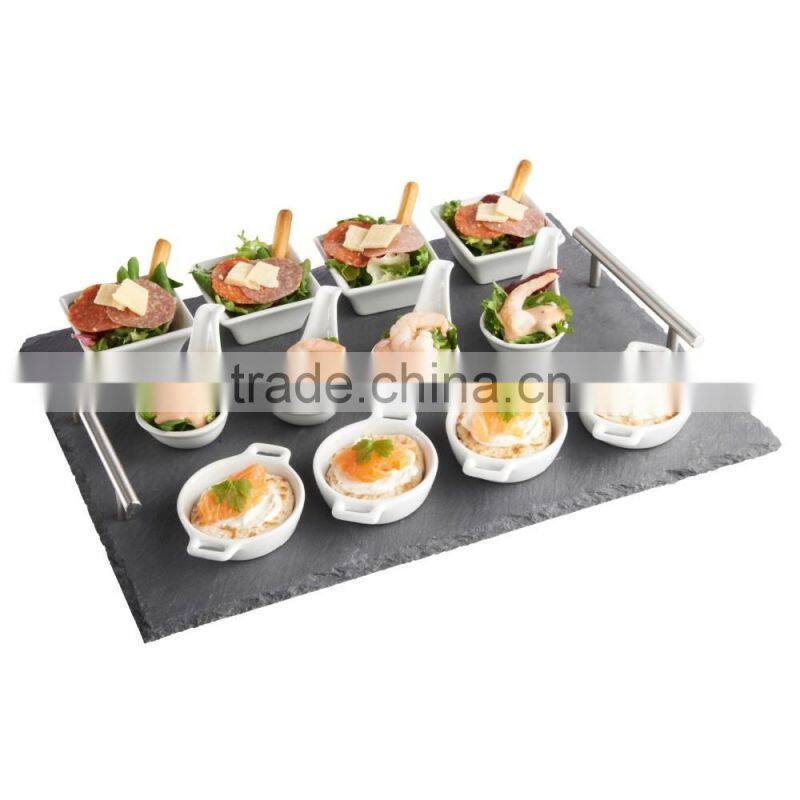 Natural Slate Square Coasters Coffee Table Mug Placemat Drink Coaster