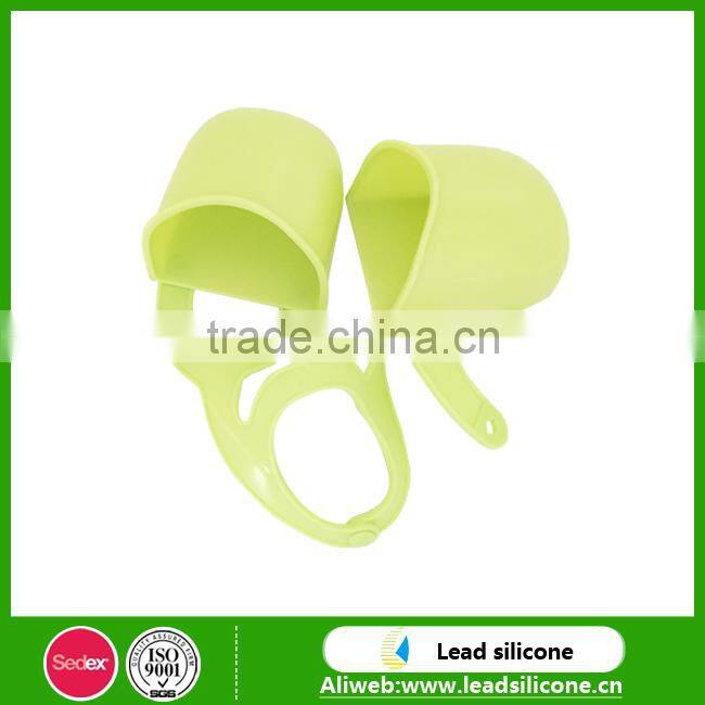 Creative Saving-space Silicone Double Groove Wall Hang Bags