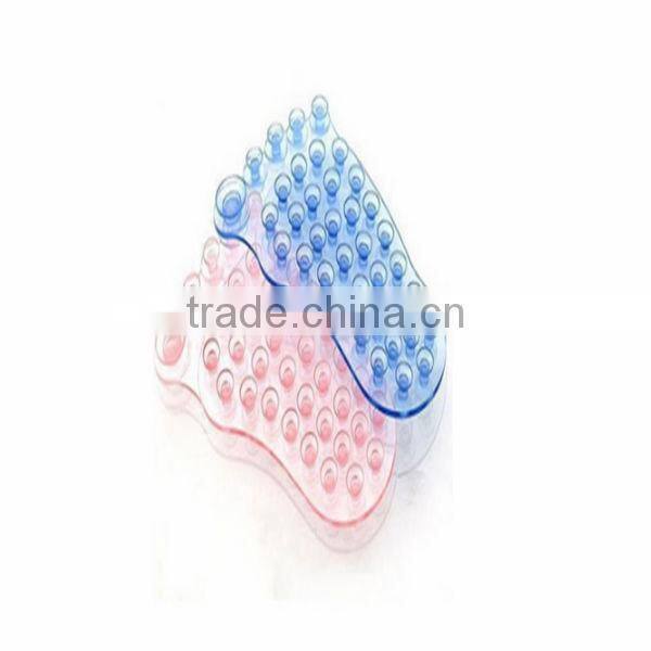 New arrival multifunctional silicone suckers in double-side style for bathroom use