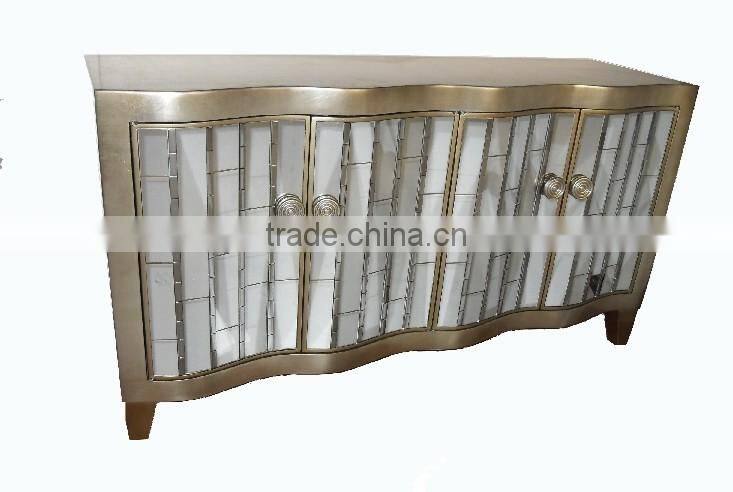 Gold Color Noble Style Modern Wood Arcade Cabinet Designs For Home Use